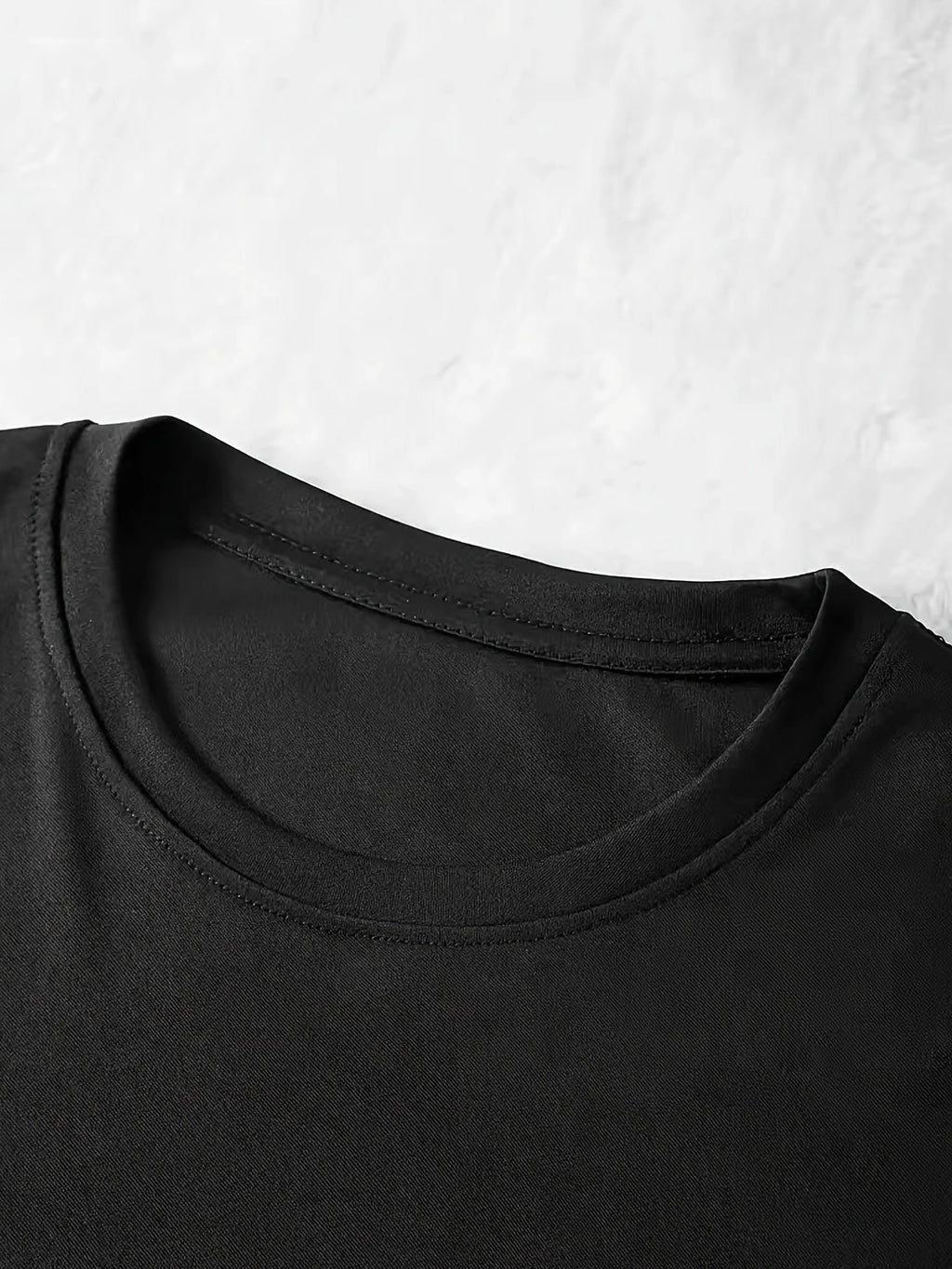 Paris Print Casual Shorts Set, Crew Neck Short Sleeve T-shirt & Skinny Shorts Outfits, Women's Clothing